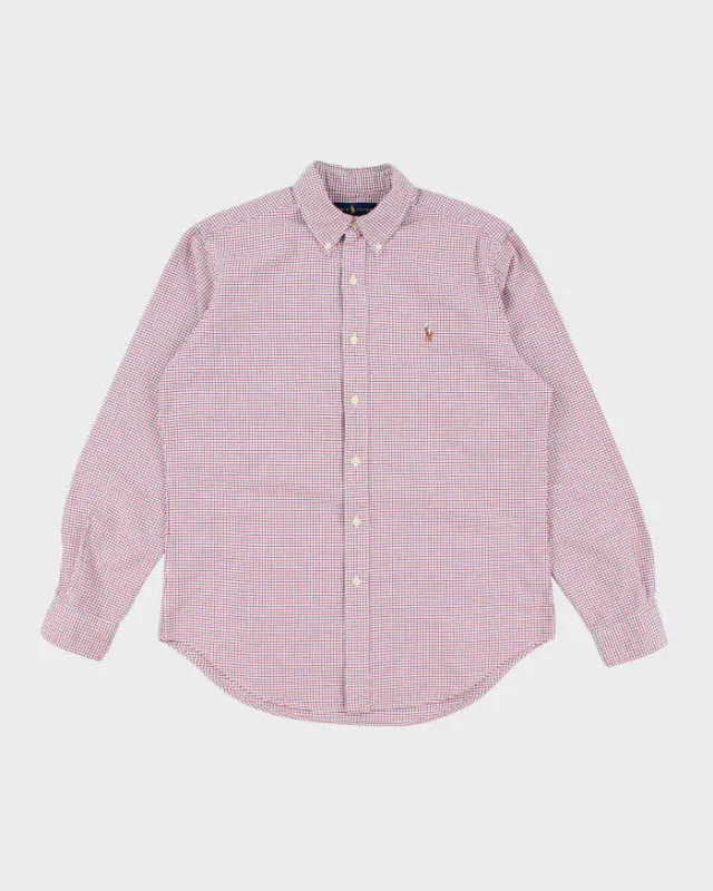 Vintage Ralph Lauren Check Long Sleeve Shirt - M sold by Rokit
