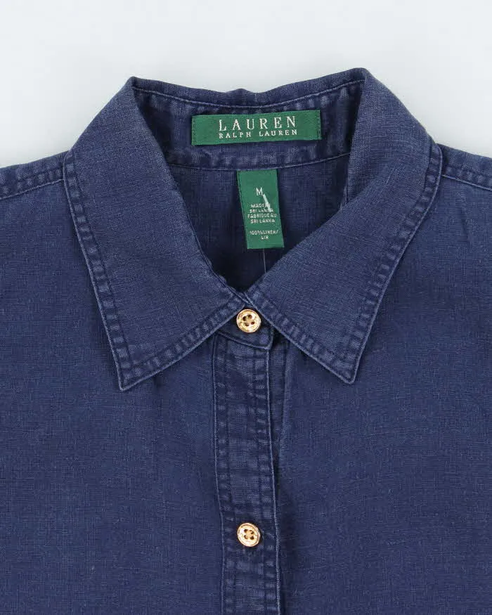 Vintage Lauren by Ralph Lauren Button Up Long Sleeve Shirt - M sold by Rokit product image thumbnail 5