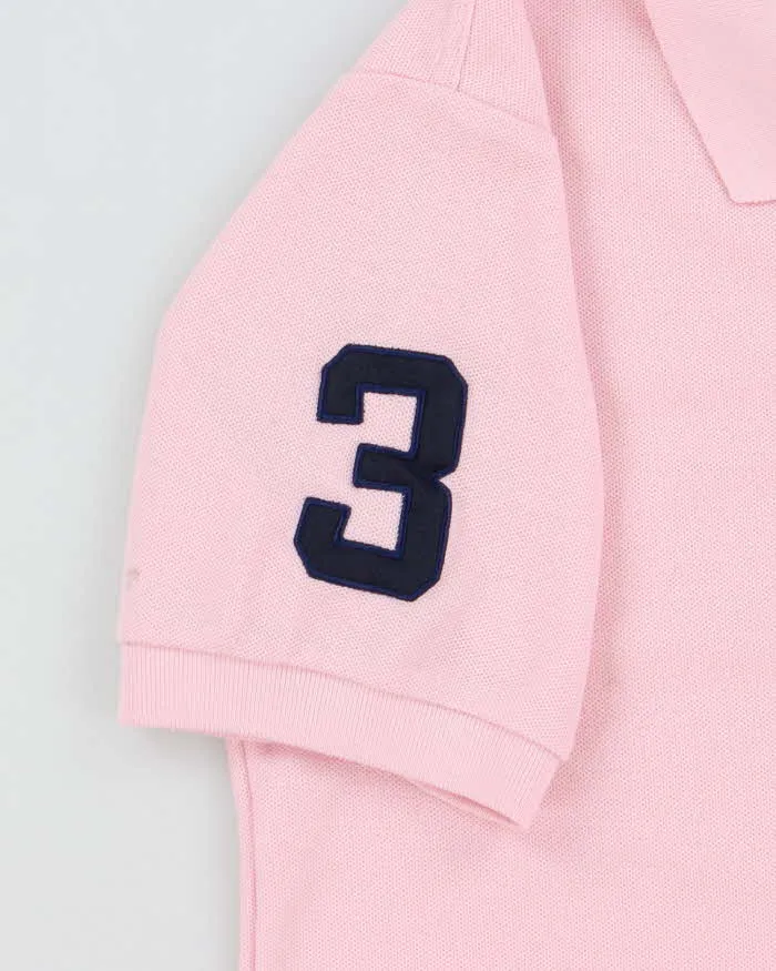 Vintage Y2K Polo Sport Big Horse Embroidered Polo Shirt - S sold by Rokit product image thumbnail 3