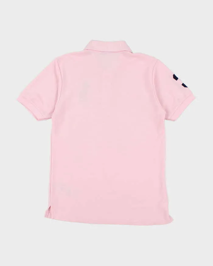 Vintage Y2K Polo Sport Big Horse Embroidered Polo Shirt - S sold by Rokit product image thumbnail 2