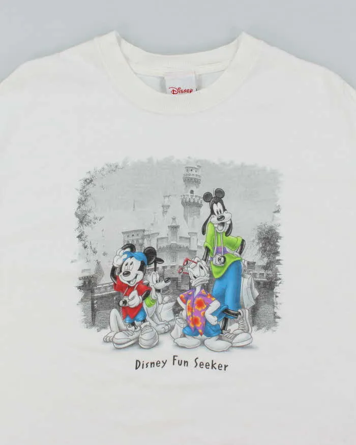Vintage 90's Disney Fun Seeker Graphic T-Shirt - L sold by Rokit product image thumbnail 3