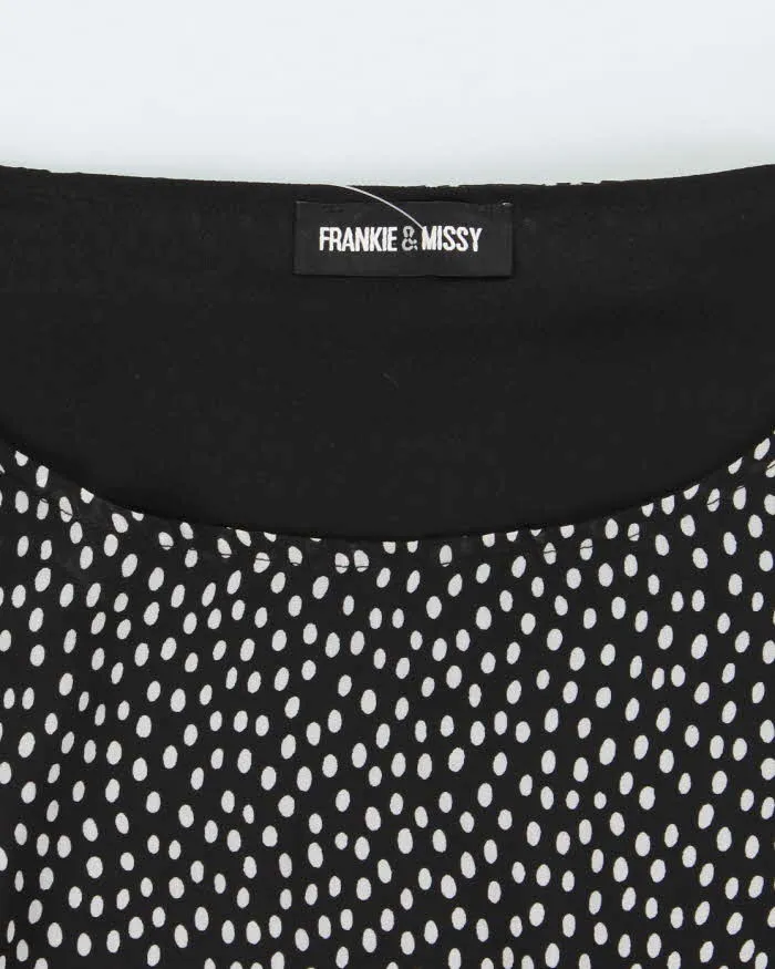 Vintage Y2k 00s Frankie & Missy Polka Dot Batwing Top - L sold by Rokit product image thumbnail 5