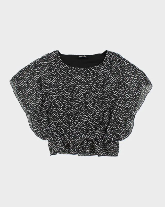 Vintage Y2k 00s Frankie & Missy Polka Dot Batwing Top - L sold by Rokit