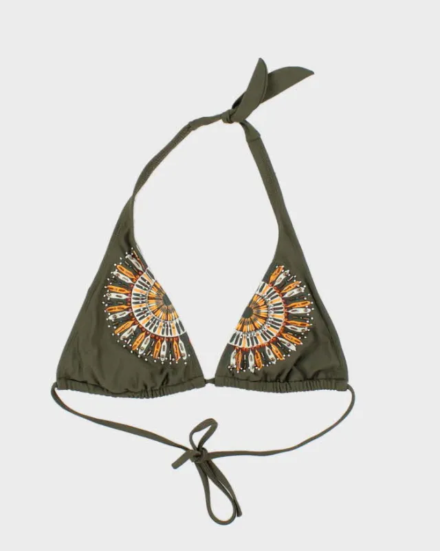 Vintage Y2k 00s Body Glove Beaded Bikini Top - XS sold by Rokit