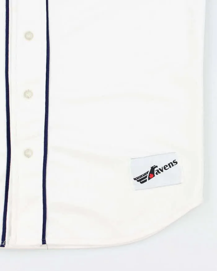 Vintage 90's Boston MLB Embroidered Patch Baseball Jersey - XL sold by Rokit product image thumbnail 4