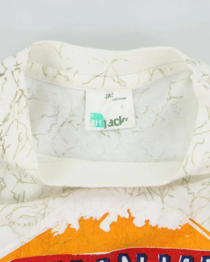 Vintage 90's Kilimanjaro Premium Lager Graphic T-Shirt - S sold by Rokit product image thumbnail 5