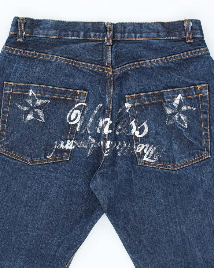 Vintage Unless Apparel Selvidge Denim Jeans - W32 L31 sold by Rokit product image thumbnail 4