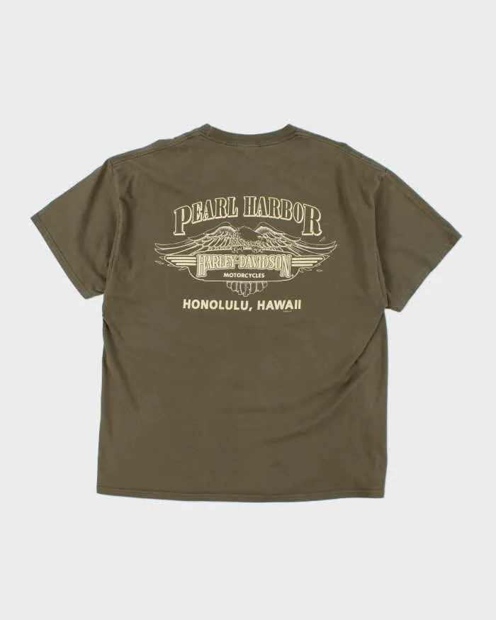 Vintage Harley Davidson War Graphic Biker T-Shirt - XL sold by Rokit product image thumbnail 2