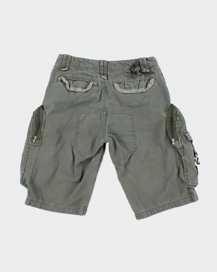 Vintage Y2K Abercrombie & Fitch Military Style Cargo Shorts - W28 L12 sold by Rokit product image thumbnail 2