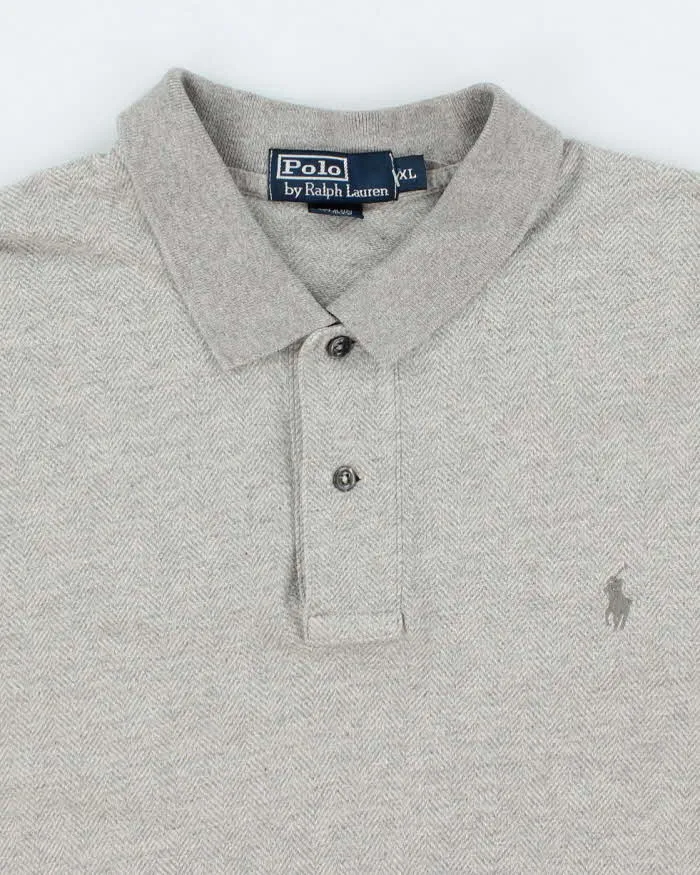 Vintage 90's Ralph Lauren Oversized Polo Shirt - XL sold by Rokit product image thumbnail 5