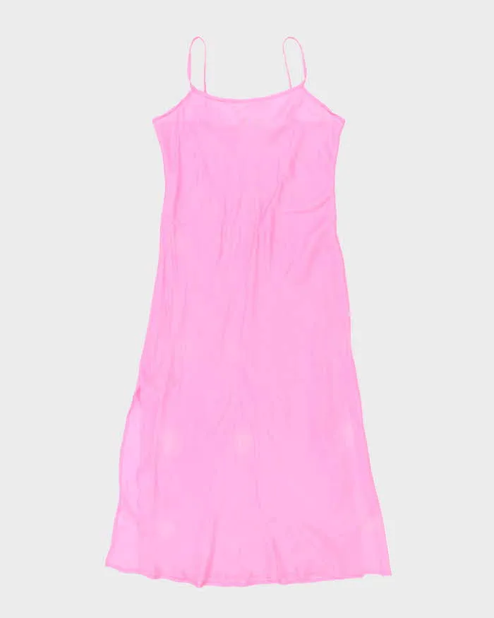 Vintage 90s Donna Ricco Silk Sheer Dress- M sold by Rokit