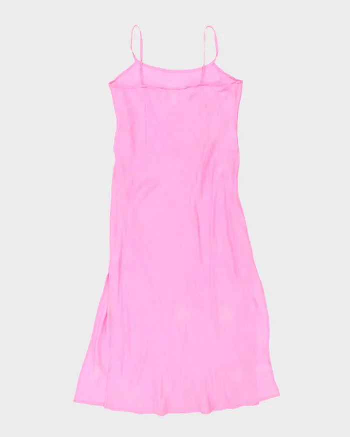 Vintage 90s Donna Ricco Silk Sheer Dress- M sold by Rokit product image thumbnail 2