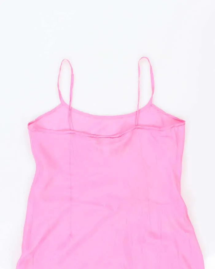 Vintage 90s Donna Ricco Silk Sheer Dress- M sold by Rokit product image thumbnail 4