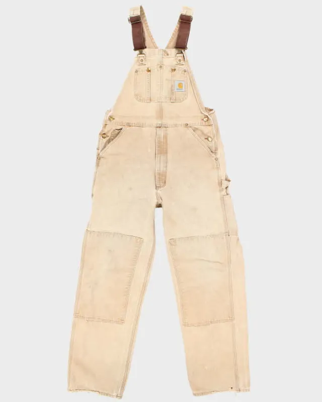 Vintage 90's Carhartt Faded Heavyweight Dungarees - W36 L31 sold by Rokit