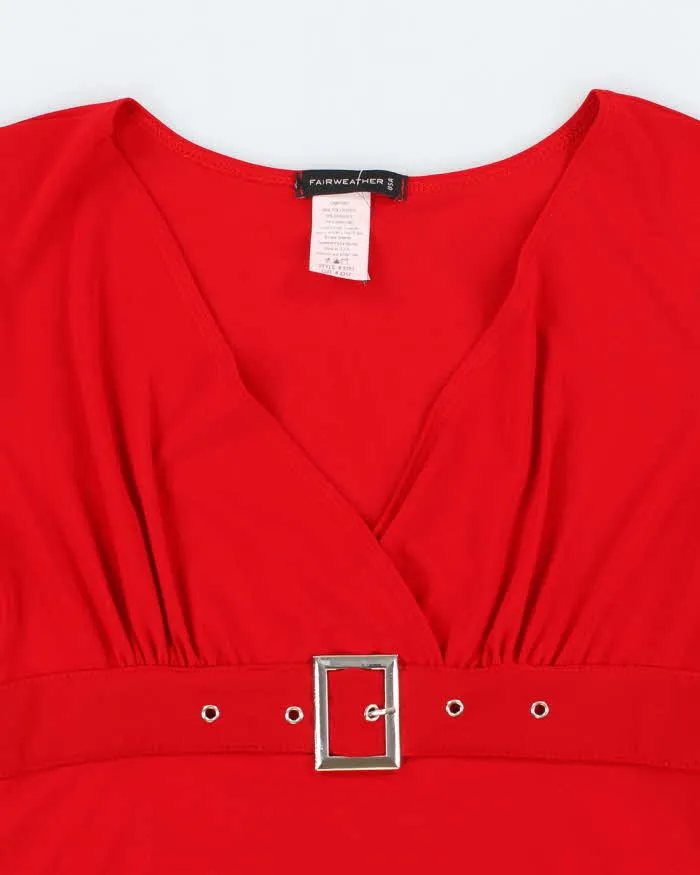 Vintage Y2k 00s Fairweather Buckle Detail Top - S sold by Rokit product image thumbnail 2