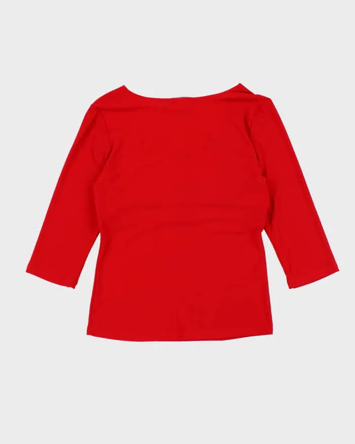 Vintage Y2k 00s Fairweather Buckle Detail Top - S sold by Rokit product image thumbnail 3