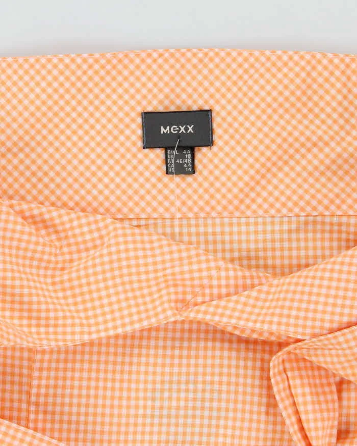 Vintage Y2k 00s Mexx Gingham Halter Neck Top - L sold by Rokit product image thumbnail 5