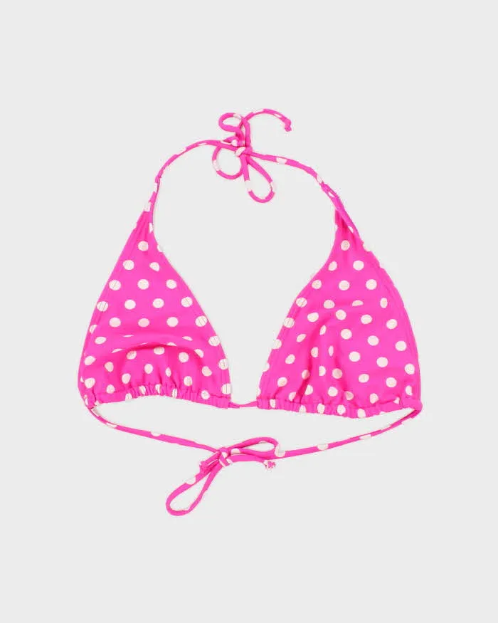 Vintage Y2k 00s South Coast Polka Dot Bikini Top - L sold by Rokit