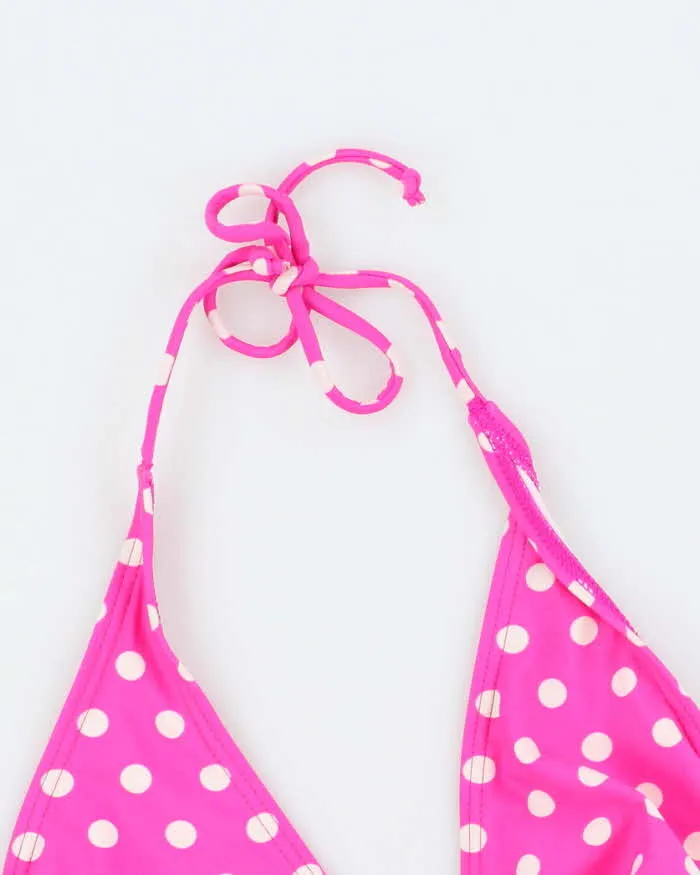 Vintage Y2k 00s South Coast Polka Dot Bikini Top - L sold by Rokit product image thumbnail 5