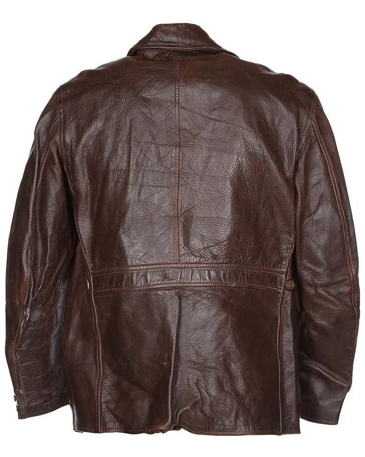 Late 40s Richman Brothers Horsehide Leather Jacket - M sold by Rokit product image thumbnail 5