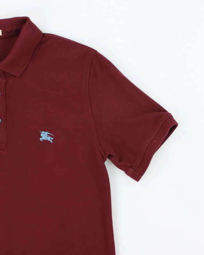 Vintage 2000's Burberry Small Embroidered Logo Polo Shirt - S sold by Rokit product image thumbnail 4