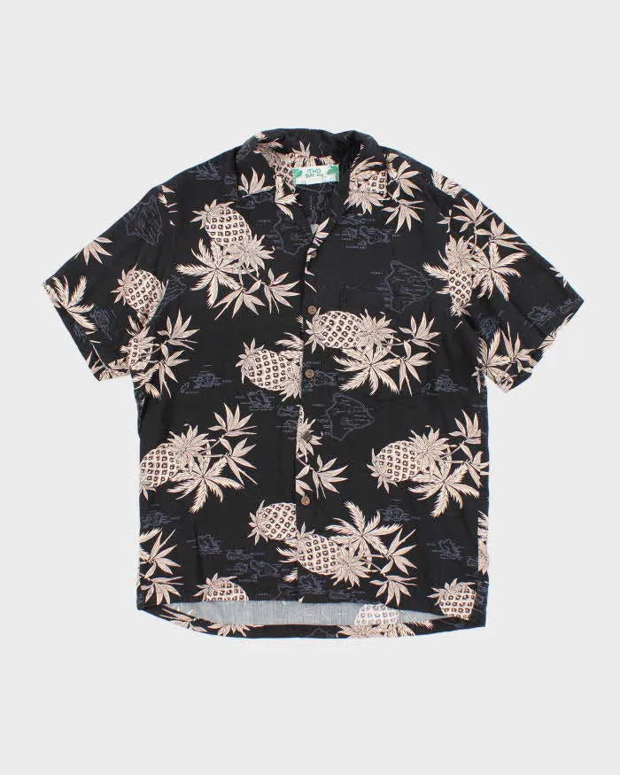 Vintage Two Palms Pineapple Printed Hawaiian Shirt - L sold by Rokit