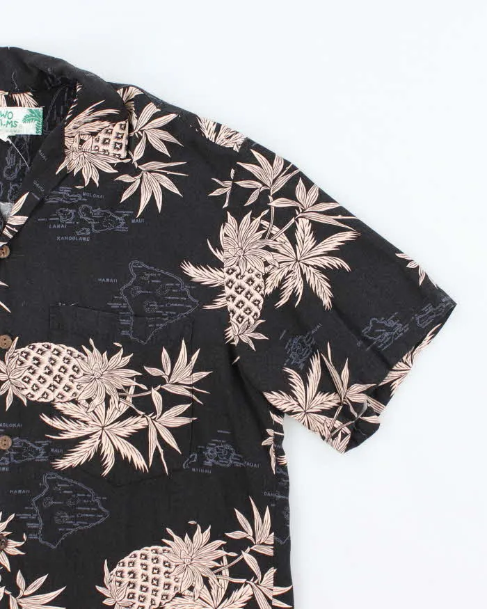 Vintage Two Palms Pineapple Printed Hawaiian Shirt - L sold by Rokit product image thumbnail 3