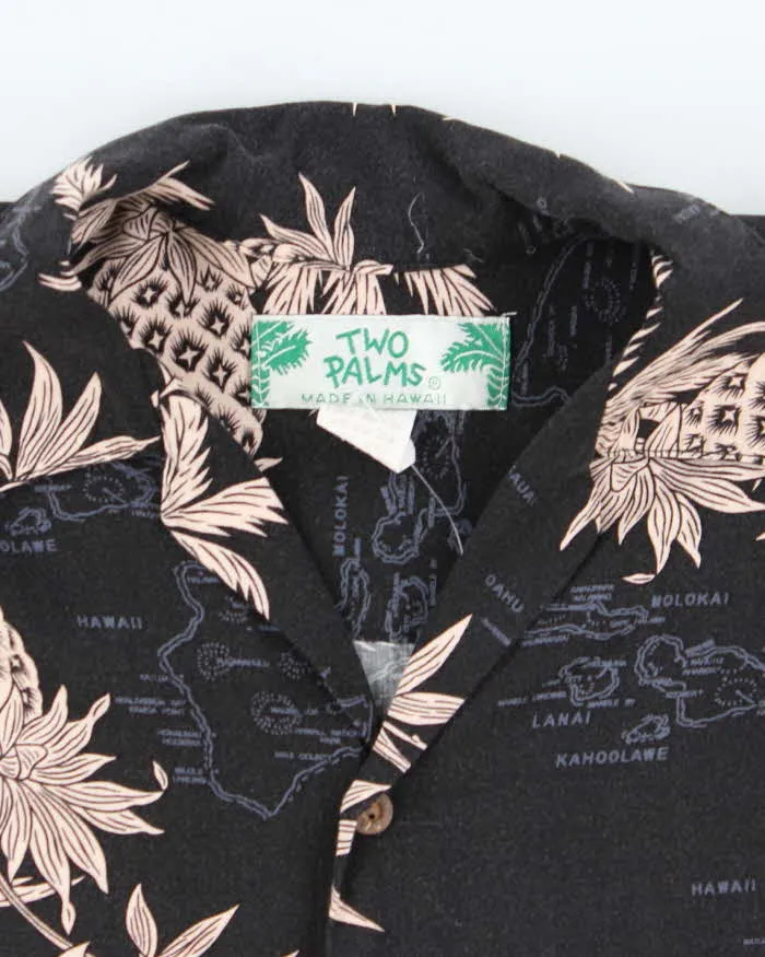 Vintage Two Palms Pineapple Printed Hawaiian Shirt - L sold by Rokit product image thumbnail 4