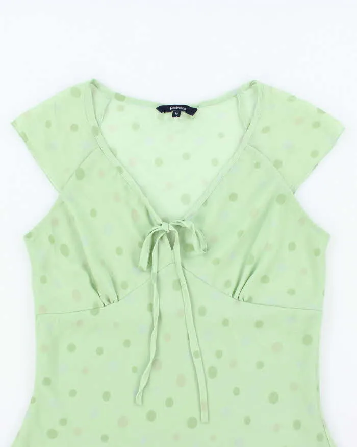 Vintage Y2k 00s Ricki's Polka Dot Blouse - M sold by Rokit product image thumbnail 3