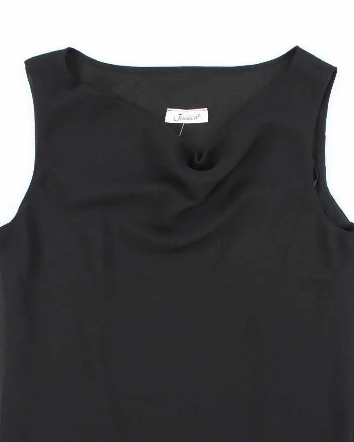 Vintage 90s Jessica Cowl Neck Top - L sold by Rokit product image thumbnail 3
