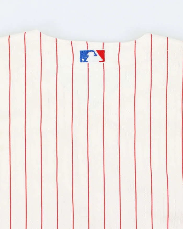 Vintage Philadelphia Phillies Oversized Striped Baseball Jersey - L sold by Rokit product image thumbnail 5
