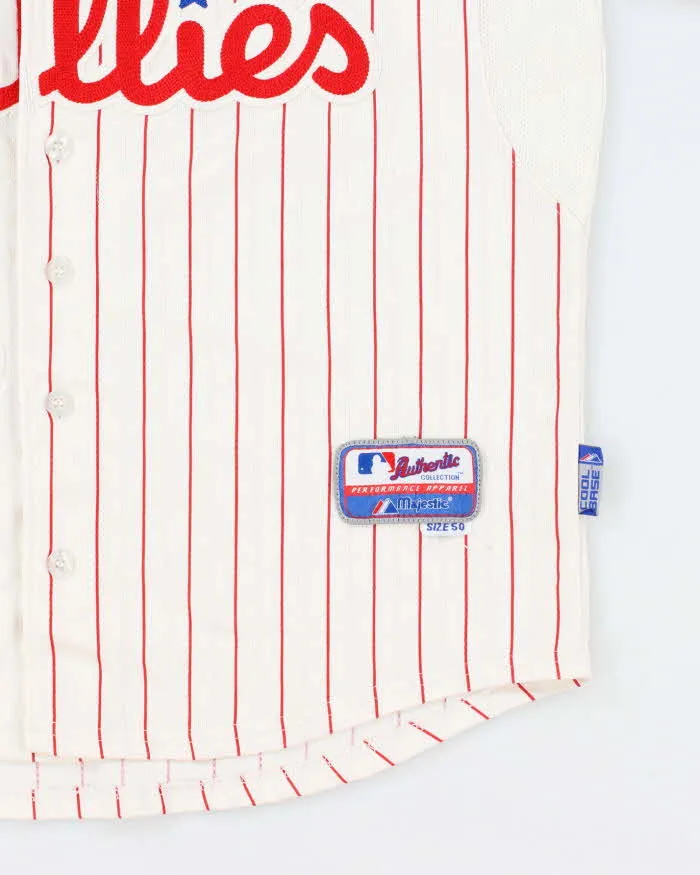 Vintage Philadelphia Phillies Oversized Striped Baseball Jersey - L sold by Rokit product image thumbnail 4