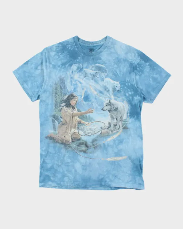 Vintage The Mountain Wolf Spirits Graphic T-Shirt - M sold by Rokit