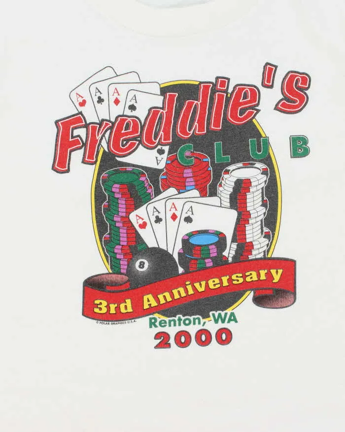 Vintage 2000's Freddie's Club Casino Graphic T-Shirt - S sold by Rokit product image thumbnail 3