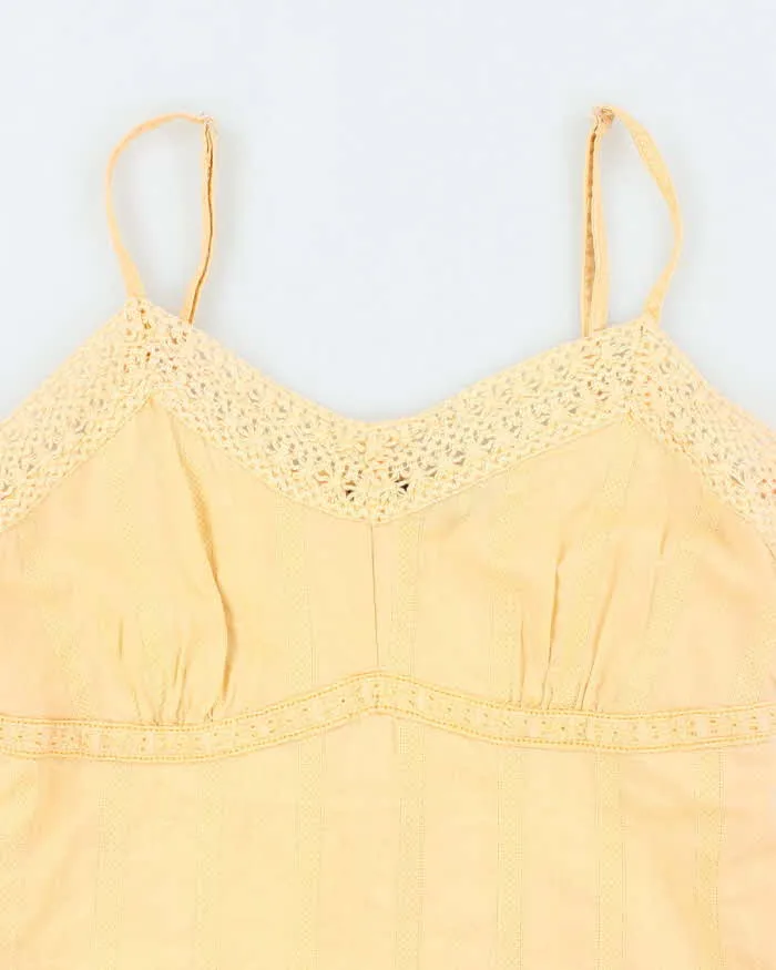 Vintage Y2k 00s Reitmans Yellow Cami - S sold by Rokit product image thumbnail 3