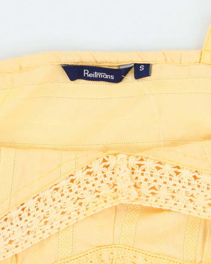 Vintage Y2k 00s Reitmans Yellow Cami - S sold by Rokit product image thumbnail 5