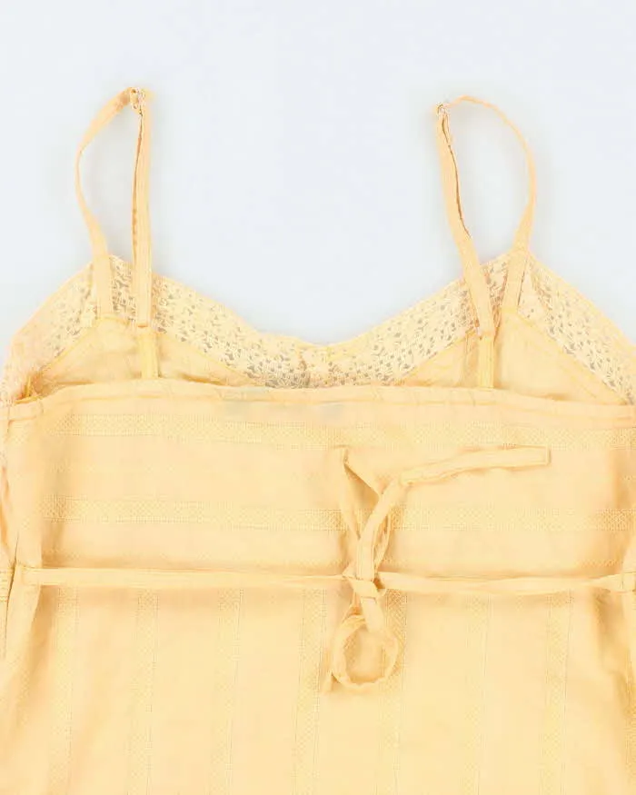 Vintage Y2k 00s Reitmans Yellow Cami - S sold by Rokit product image thumbnail 4