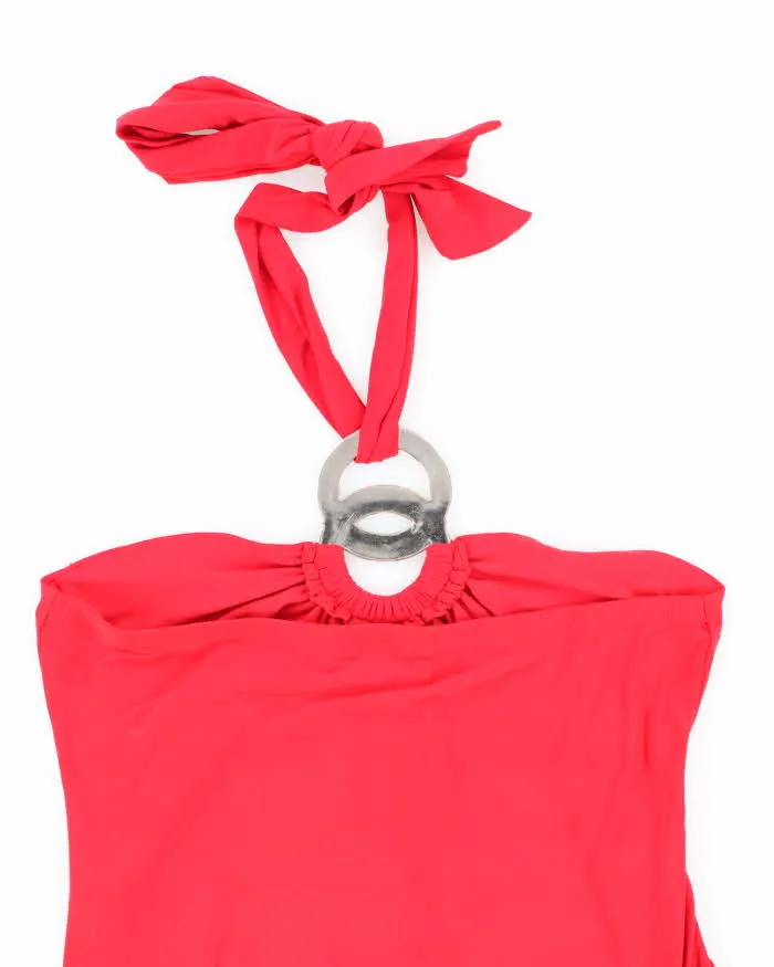 Vintage Y2k 00s Suzy Halter Neck Top - S sold by Rokit product image thumbnail 4