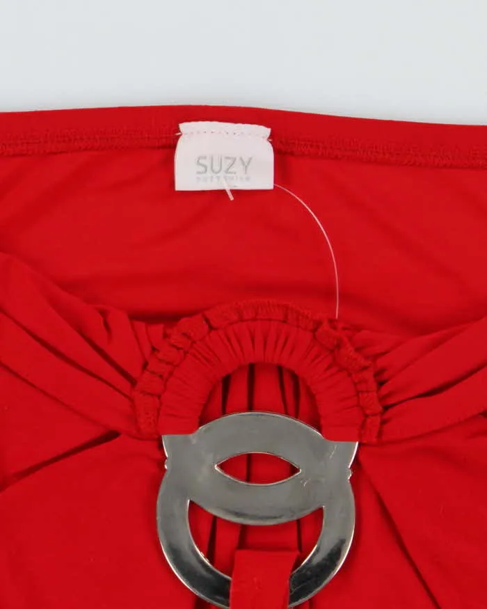 Vintage Y2k 00s Suzy Halter Neck Top - S sold by Rokit product image thumbnail 5