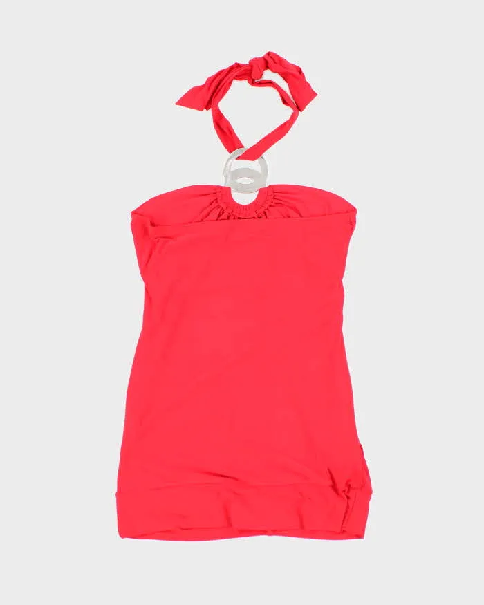 Vintage Y2k 00s Suzy Halter Neck Top - S sold by Rokit product image thumbnail 2