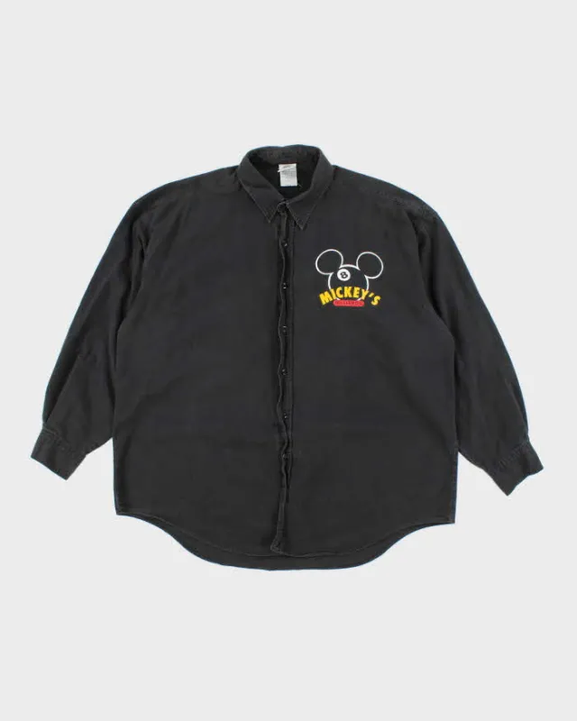 Vintage 90's Mickey Mouse Billiards Graphic Shirt - XL sold by Rokit