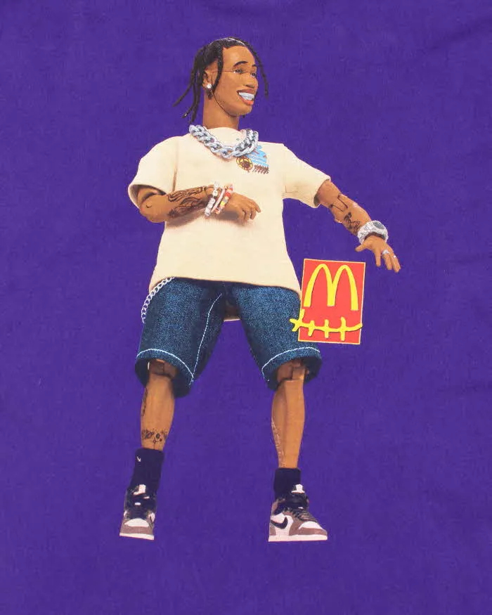 McDonalds x Cactus Jack Travis Scott Graphic T-Shirt - L sold by Rokit product image thumbnail 4