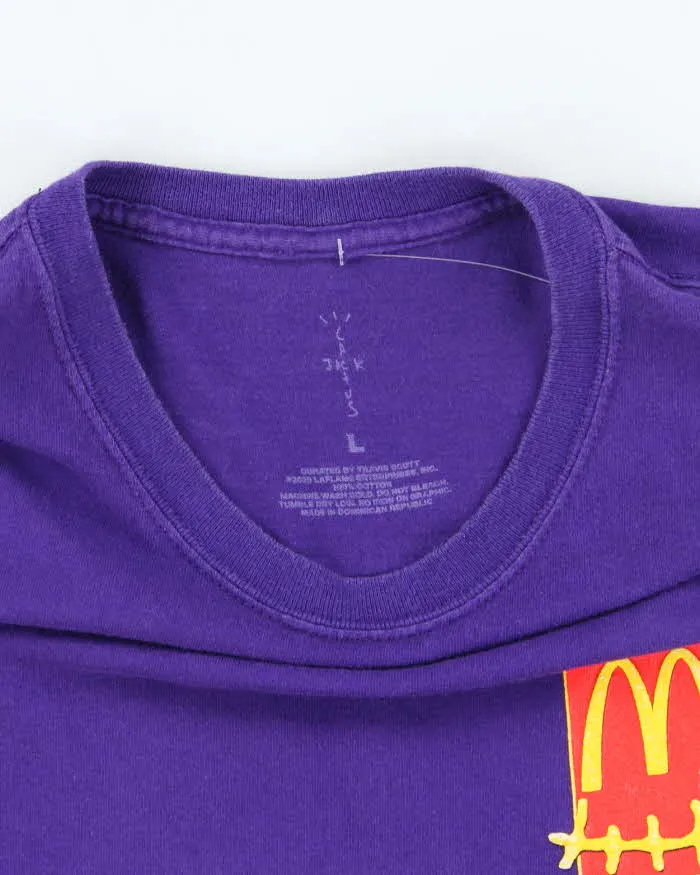 McDonalds x Cactus Jack Travis Scott Graphic T-Shirt - L sold by Rokit product image thumbnail 5