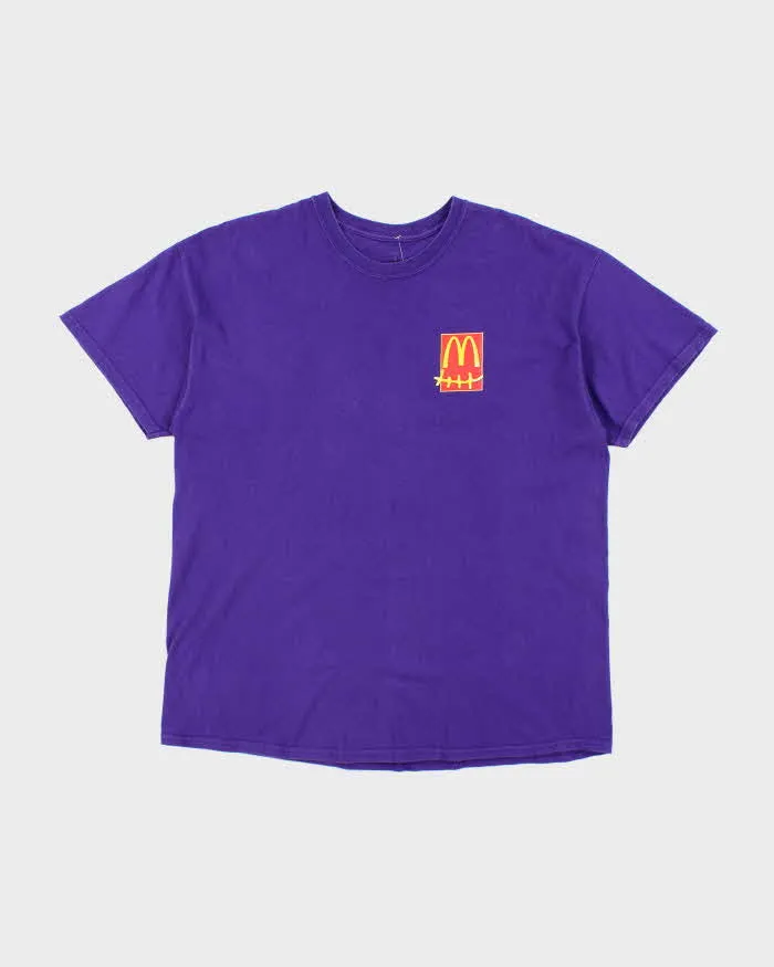 McDonalds x Cactus Jack Travis Scott Graphic T-Shirt - L sold by Rokit
