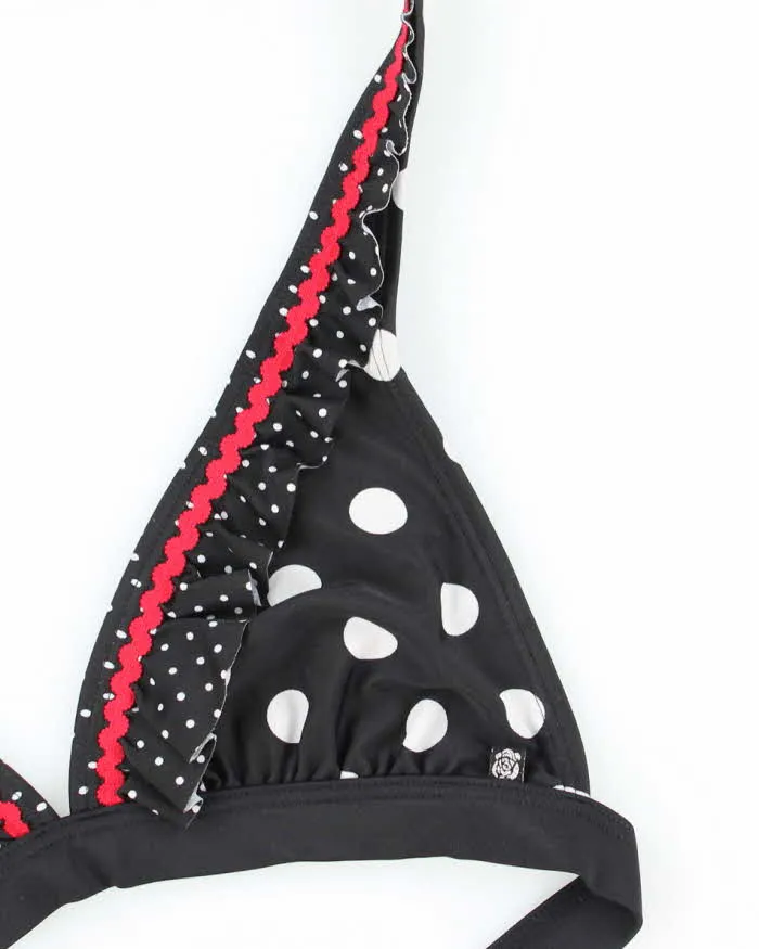 Vintage Y2k 00s La Vie En Rose Polka Dot Bikini Top - M sold by Rokit product image thumbnail 3