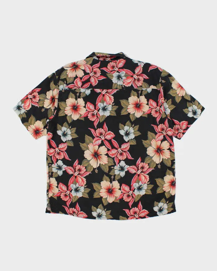 Vintage 90's Modern Image Floral Patterned Silk Hawaiian Shirt - XL sold by Rokit product image thumbnail 2