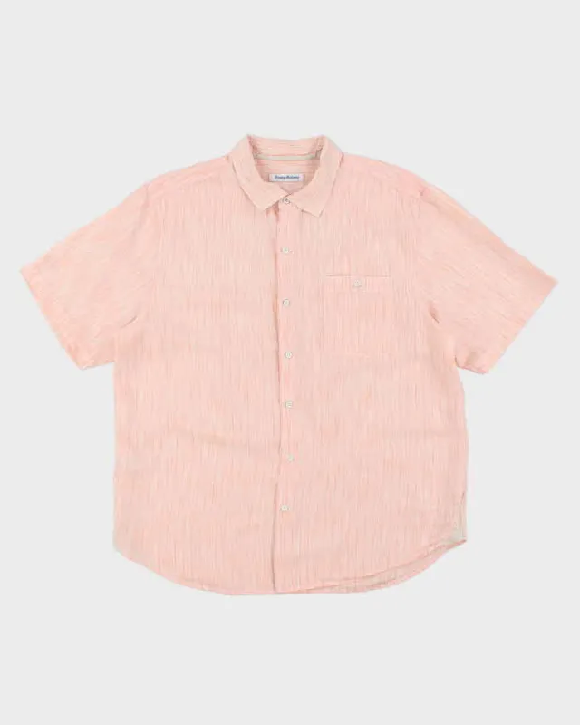 Vintage Tommy Bahama Oversized Linen Shirt - XL sold by Rokit