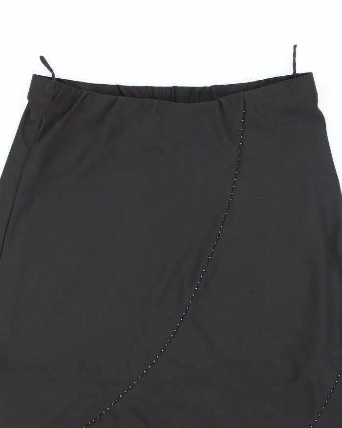 Vintage Y2k 00s XFS Beaded Slinky Skirt - S sold by Rokit product image thumbnail 4