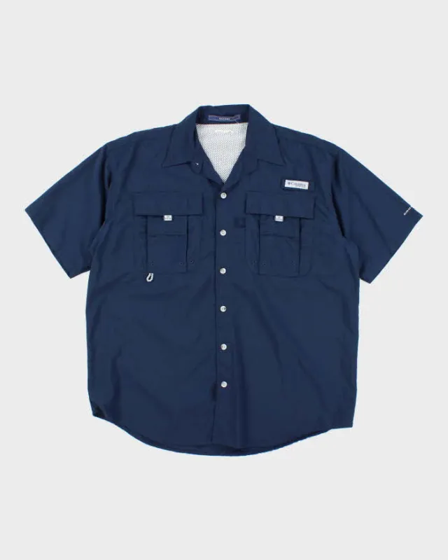 Vintage Columbia Short Sleeve Oversized Shirt - S sold by Rokit