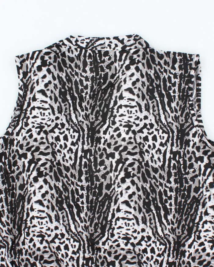 Vintage Y2k 00s SalsaSalsa Leopard Print Top - M sold by Rokit product image thumbnail 4
